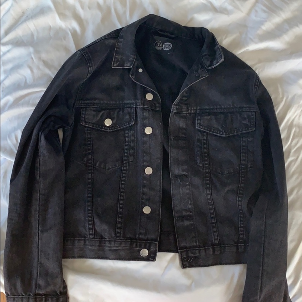 Women’s cheap Monday denim jacket